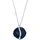 Skagen Sofie Sea Glass Kette mit Anhänger Edelstahl Blau