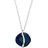 Skagen Sofie Sea Glass Kette mit Anhänger Edelstahl Blau