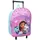gabby's dollhouse Trolley Trolley-Rucksack – Lila mit fröhlichem Blumen-Design rosa
