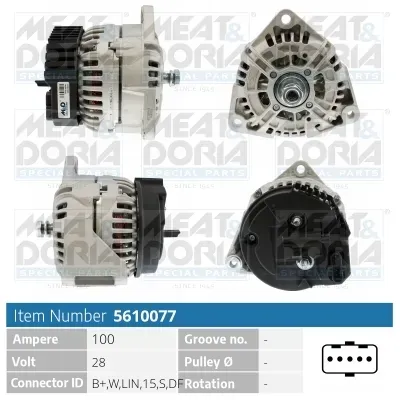 MEAT & DORIA 5610077 für DAF