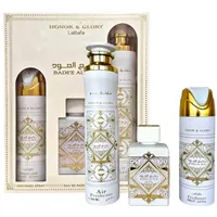 Lattafa Badee Al Oud Honor & Glory Eau de Parfum 100 ml + Deo + Raumduft Set