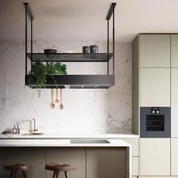 Spazio 130 cm Inselhaube CircleTech Technologie in schwarz