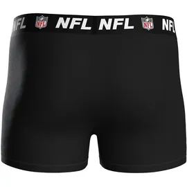 NFL Boxershorts 3er Pack Blau / Grau / Schwarz XL