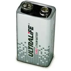 Ultralife U9VLJPX - 9V Power Cell Lithium Batterie 9V 1200mAh (Blister)