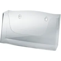 Sigel Wand-Prospekthalter DIN A4 quer Acryl