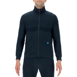 Uyn MAN Natural Training OW Full Zip Shirt Long SL_ blackboard (B464) XXL