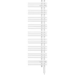 Zehnder Design-Elektroheizkörper „Yucca Asym“ 37,8 × 130,4 cm in Champagne