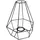 buttinette Diamant Lampenschirm 20 cm Ø