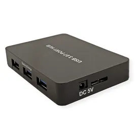 Value USB 3.2 Gen 1 Desktop Hub 7 Ports, mit Netzteil
