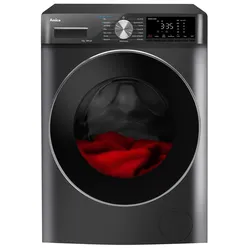 AMICA Waschmaschine "WA 484 085 G", A (A-G), schwarz, B:60cm H:85cm T:52cm, Waschmaschinen