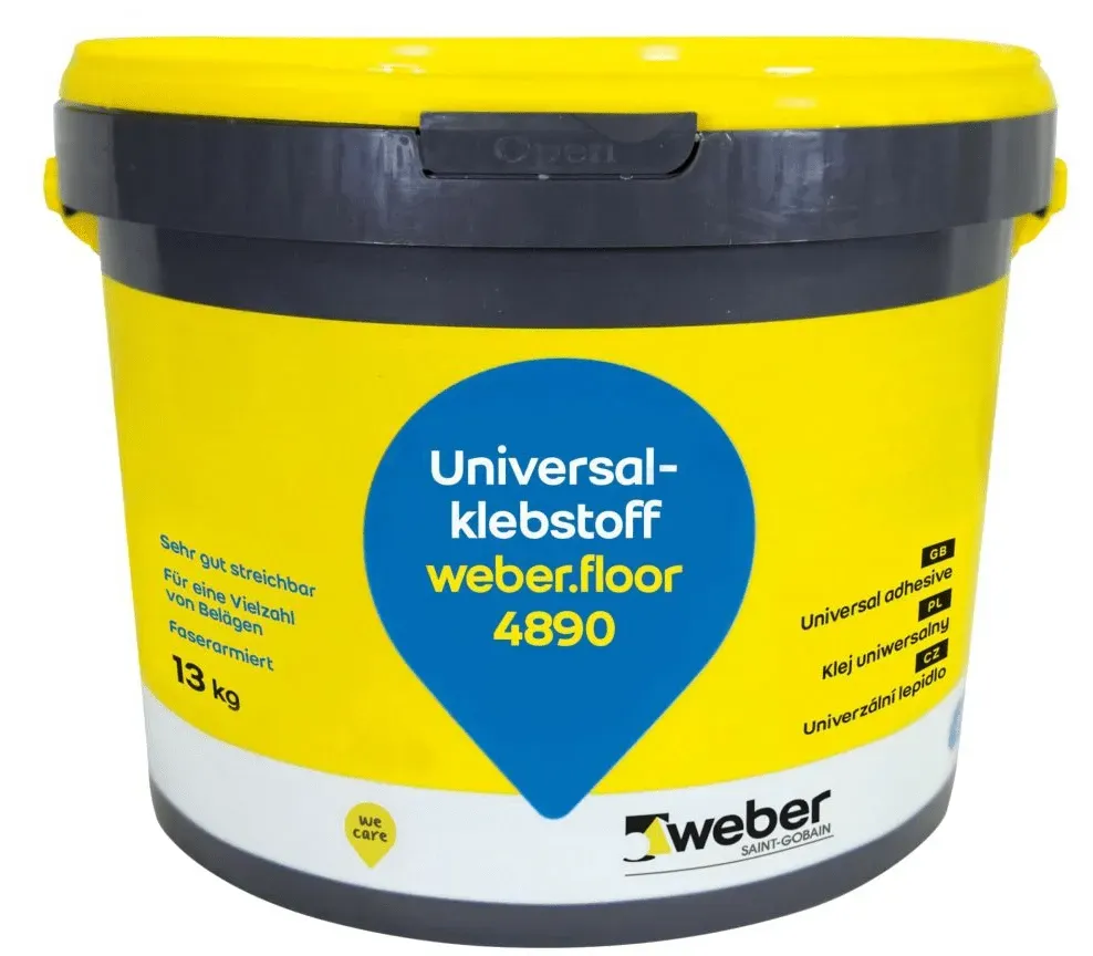 Universalklebstoff - weber.floor 4890 - 13kg - Bodenbelagkleber
