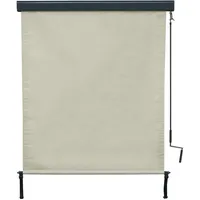 Mendler Vertikalmarkise HWC-F42, Senkrechtmarkise Sichtschutz Außenrollo Rollo, UV-Schutz 50