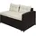 Mendler HWC-J34 Loungeset braun/beige