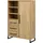 omg design Barschrank Ronda 110 x 170 x 45 cm Eiche