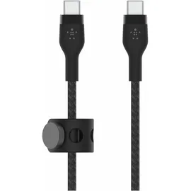 Belkin Flex USB Kabel 3 m USB C Schwarz Cab011bt3mbk