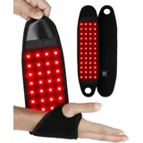 Infrarottherapie Rotlichttherapie für Handgelenk - Tragbares 48 LEDS 660nm & 850nm LED Rotlichtlampe Infrarotlampe, Red Light Therapy für Handgelenk, entspannen Sie die Muskeln