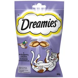 DREAMIES Leckerlis mit köstlicher Ente für Ihre Katze 60g