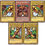 YuGiOh-Karte, 100 Stück Seltene Karten Inklusive Garantierter Exodia