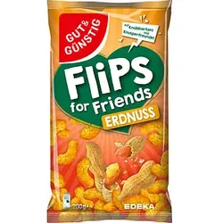 GUT&GÜNSTIG Erdnussflips Chips 200,0 g