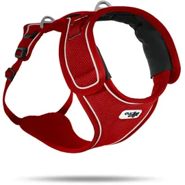 Curli Belka Hundehalsband Rot S