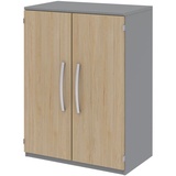 Röhr-Bush röhr Aktenschrank Techno, 019-330-6110-31-B1 grau 2 Fachböden 81,9 x 43,0 x 111,7 cm