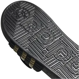 adidas Adissage Sandalen Core Black / Gold Metal / Core Black 42