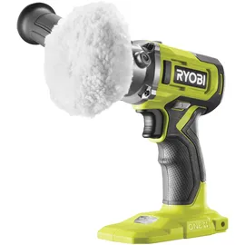 RYOBI 18 V ONE+ Akku-Polierer-und Schleifmaschine RDP18-0 (50/75 mm Polierteller, 2-Gang-Getriebe, abnehmbarer Handgriff, ohne Akku und Ladegerät)