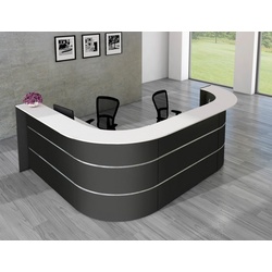 Empfangstheke L Form Barys für Büro