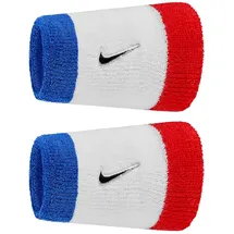 Nike 2er Pack nike Swoosh Classic Doublewide Schweißbänder 467 - gameroyal/universityred/black