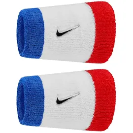 Nike 2er Pack nike Swoosh Classic Doublewide Schweißbänder 467 - gameroyal/universityred/black