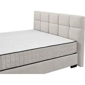 ed exciting design Boxbett ED EXCITING DESIGN "Nagol", beige, B:185cm L:214cm, 100% Polyester, Komplettbetten, mit Bettkasten, mit Wendematratze, erhältlich in verschiedenen Breiten