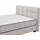 ed exciting design Boxbett ED EXCITING DESIGN "Nagol", beige, B:185cm L:214cm, 100% Polyester, Komplettbetten, mit Bettkasten, mit Wendematratze, erhältlich in verschiedenen Breiten