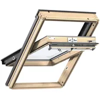 VELUX Schwing-Dachfenster »GGL«, Verbundsicherheitsglas (VSG), innen braun,