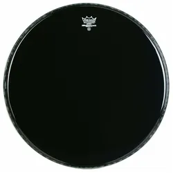 Remo Ambassador - Bass Drum Fell - 24 - Ebony - - Bass-Drum-Fell