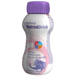 NutriniDrink Trinknahrung Erdbeere 200 ml Flüssigkeit