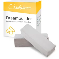 Fantasy Blöcke – Erweiterung für das Dailydream Spiel- und Schlafsofa, Grau