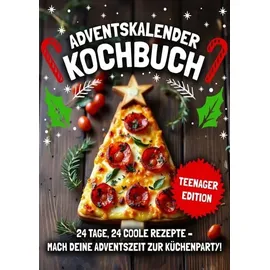 buchfaktur verlag Adventskalender Kochbuch Teenager Edition 24 Tage 2023
