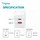 Digitus USB Ladegerät GaN 45W 1x USB-C, 1x USB-A