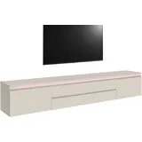 Home Affaire Magic Lowboard 240 cm Braun Holz, Metall, Holzwerkstoff