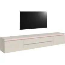 Home Affaire Magic Lowboard 240 cm Braun Holz, Metall, Holzwerkstoff