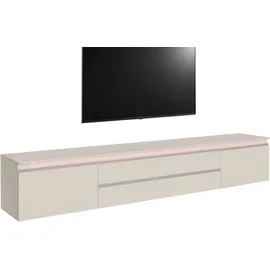 Home Affaire Magic Lowboard 240 cm Braun Holz, Metall, Holzwerkstoff