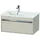 Duravit Waschtischunterschrank 1 Auszug 80 x 41 x 47,5 cm Taupe Matt