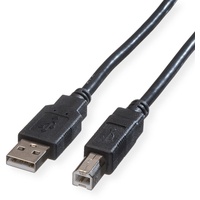 ROLINE USB 2.0 Kabel, Typ A-B 4,5m