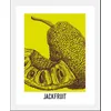 Bild »Jackfruit«, (1 St.), gerahmt, gelb