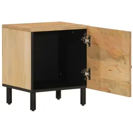 vidaXL Nachttische 2 Stk. 40x33x46 cm Massivholz Mango