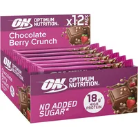 Optimum Nutrition Proteinriegel Chocolate Berry Crunch 12 x 55 g