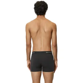 Marc O'Polo Boxershorts Essentials schwarz/weiß M 3er Pack