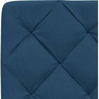 VidaXL Kopfteil-Kissen Blau 180 cm Stoff