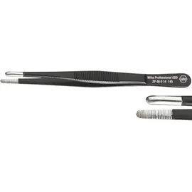 Wiha 32343 ESD Pinzette Stumpf 145mm