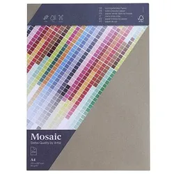 artoz Briefpapier Mosaic zement DIN A4 90 g/qm 25 Blatt